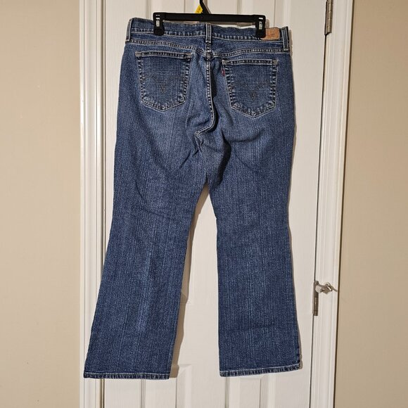 Levis 515 Bootcut Jeans Womens 14 Short - 34x29 - Picture 2 of 9